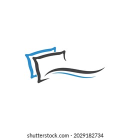 Pillow Vector icon design illustration Template