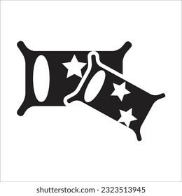 pillow vector icon line new