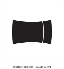 pillow vector icon line new