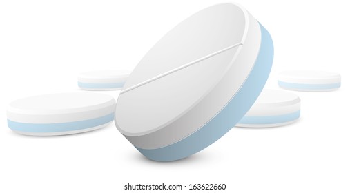 pills abstract vector illustration background with shadow eps 10 . pills