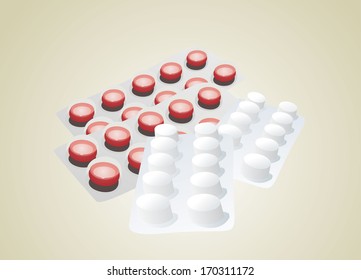 Pills in blister pack 