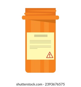 pills bottle design vector isolated