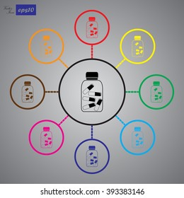 pills bottle icon