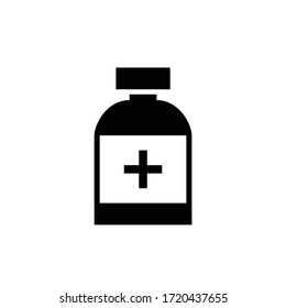 pills bottle icon vector trendy design