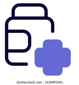 pills bottle for strengthening bones and other coronavirus related disease