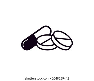 Pills & Capsule Icon