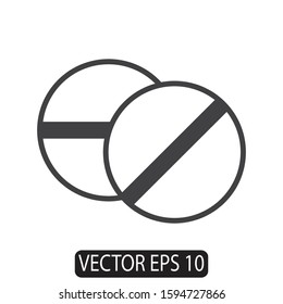 Pills, Capsule Icon, Vector EPS10