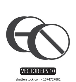 Pills, Capsule Icon, Vector EPS10