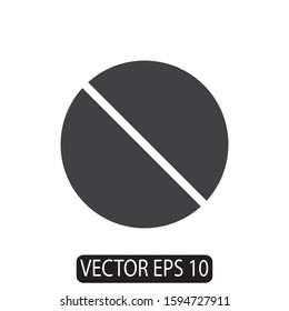 Pills, Capsule Icon, Vector EPS10