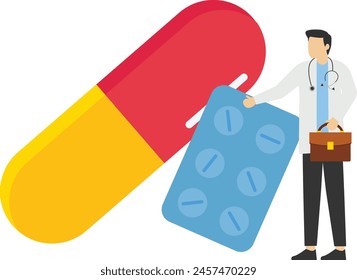 Pills, Capsule, Research new drugs

