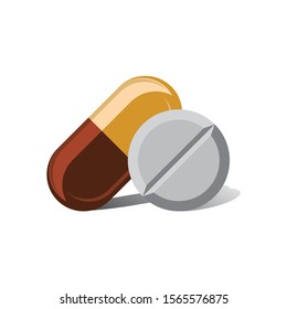 Pills Capsule And Tablet Medicine 