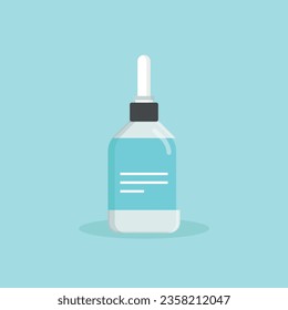 Pills capsules icon in flat style. Medical tablet vector illustration on isolated background. Healthcare drug sign business concept.