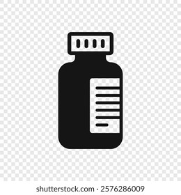 Pills capsules icon in flat style. Medical tablet vector illustration on isolated background. Healthcare drug sign business concept.