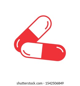 Pills and capsules icon image