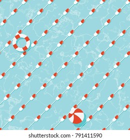 Pills and capsules seamless pattern, pop modern design, bold colors and geometry, vector illustration
