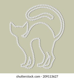 pills concept: cat