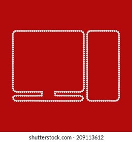 pills concept: monitor, computer, system, unit