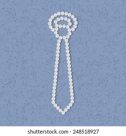 pills concept: tie, fashion