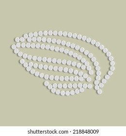 pills concept: wing, feather, angel