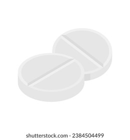 Pillen und Arzneimittelzusammensetzung, Vektorsymbol