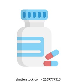 Pills icon design template vector illustration