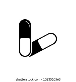 pills icon. Element of pet for mobile concept and web apps. Icon for website design and development, app development. Premium icon on white background
