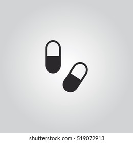 pills icon illustration vector, can be used for mobile and web design