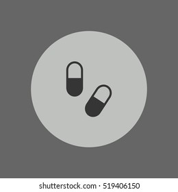 pills icon illustration vector, can be used for mobile and web design