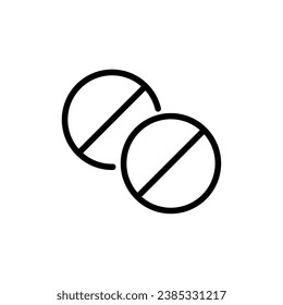 pills icon illustration vector isolated