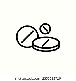 icono de pastillas, icono de farmacia aislada en fondo claro, perfecto para sitio web, blog, logo, diseño gráfico, medios sociales, UI, aplicación móvil