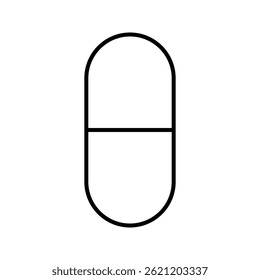 pills icon, medical sign, health tablet, drug symbol. vector illustration