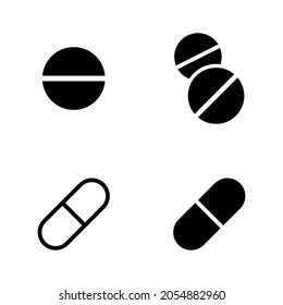 Juego de iconos de columnas para aplicaciones y sitios web