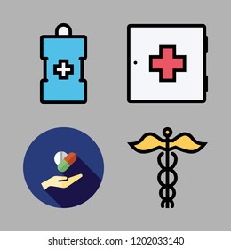 pills icon set. vector set about drugs and medicine icons set.