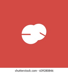 pills icon. sign design. red background
