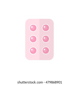 pills icon. vector illustration