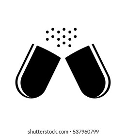 pills Icon Vector Illustration