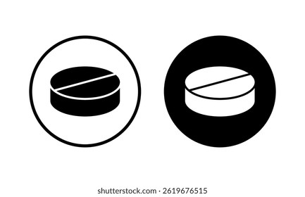 Pills icon vector illustration. capsule icon. Drug sign and symbol
