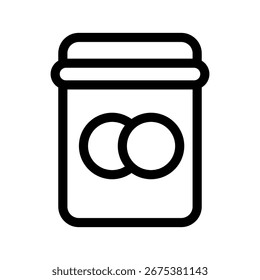 Ilustración de diseño de símbolo de Vector de icono de píldoras