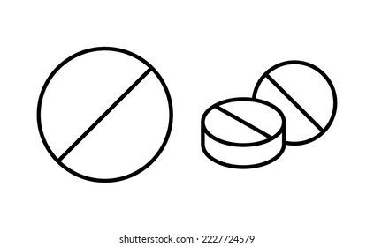 Pills icon vector for web and mobile app. capsule icon. Drug sign and symbol