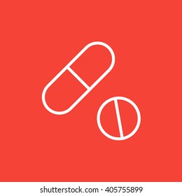Ícone da linha Pills.