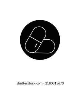 Pills Medical icon suitable for application, web, or other