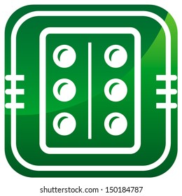Pills, medication green icon