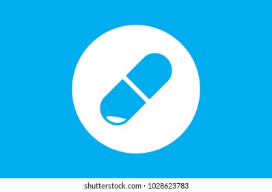 pills medication, icon, Eps10