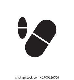 Pills Medicine Vector Icon Medical Pills Icon