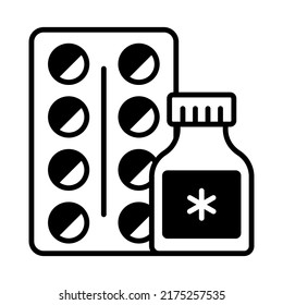 pills Modern concepts design, vector illustration