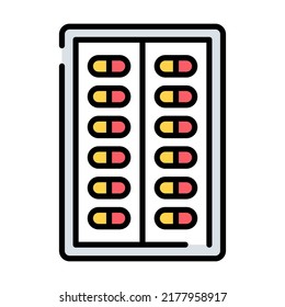 pills Modern concepts design, vector illustration