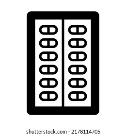 Pillen Modernes Design, Vektorgrafik