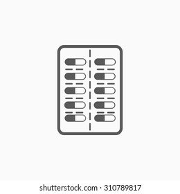 pills pack icon