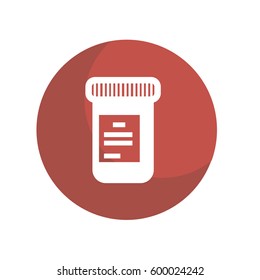 Pills pack on background