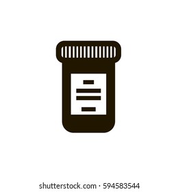 Pills pack on red background
